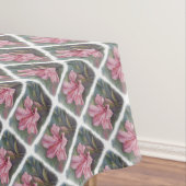 熱帯ピンクのハイビスカス テーブルクロス (インサイチュ)