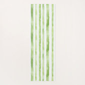 熱帯ピンクの花 ヨガマット (裏面)