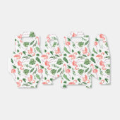 熱帯ピンクフラミンゴパターンv2 フェイバーボックス (折り畳みなし)