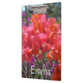 熱帯ピンクブーゲンビリア クリップボード (左)