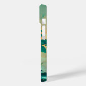 熱帯ファンタジーシーアンドパームツリーズモノグラム Case-Mate iPhoneケース (裏面 / 左)