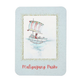 熱帯フィリピンクリスマスヴィンタRefマグネット マグネット