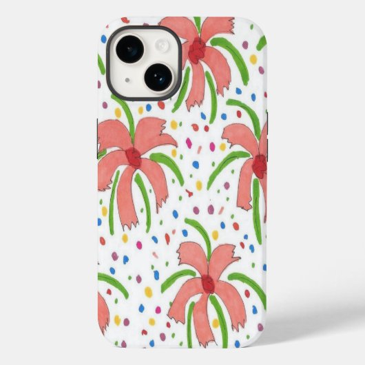 熱帯フェスタの花 Case-Mate iPhoneケース (裏面)