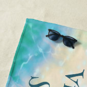 熱帯フクロウはビタミン海ビーチタオルが必要 ビーチタオル (インサイチュ)