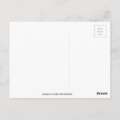 熱帯フラミンゴの芸術 ポストカード (裏面)