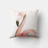 熱帯フラミンゴの鳥 クッション (裏面)