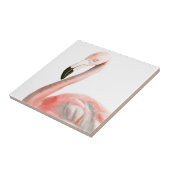 熱帯フラミンゴの鳥 タイル (側面)