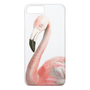 熱帯フラミンゴの鳥 iPhone 8 PLUS/7 PLUSケース