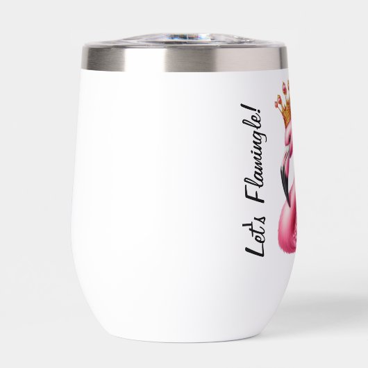 熱帯フラミンゴガラス (正面)