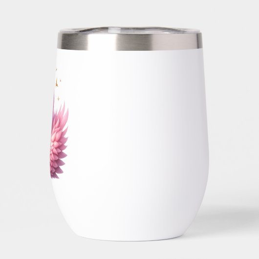 熱帯フラミンゴガラス (背面)