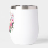 熱帯フラミンゴガラス (背面)