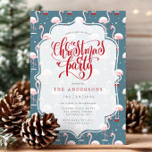 熱帯フラミンゴクリスマスパーティー 招待状