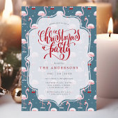 熱帯フラミンゴクリスマスパーティー 招待状