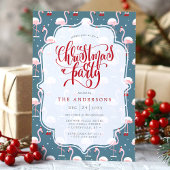 熱帯フラミンゴクリスマスパーティー 招待状