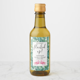 熱帯フラミンゴバチェロレッテワインラベル ワインラベル