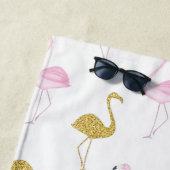 熱帯フラミンゴビーチタオル ビーチタオル (インサイチュ)