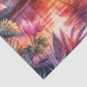 熱帯フラミンゴピンクサンセットデクページ 薄葉紙 (詳細)