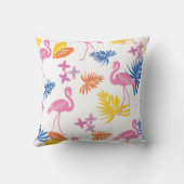 熱帯フラミンゴ水疱 クッション (裏面)