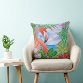 熱帯フラミンゴ クッション (椅子)