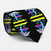 熱帯フラミンゴ ネクタイ (ロール)