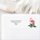 熱帯フラミンゴ ラベル (インサイチュ)