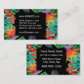 熱帯フラワーズバードオブパラダイスプロフェッショナル 名刺 (正面/裏面)