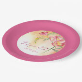 熱帯フリジア ペーパープレート (アングル)