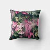 熱帯フルバックグラウンドの木 クッション (裏面)