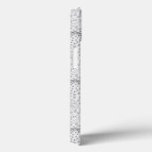 熱帯フルーツのシームレスなパターン黒と白 Case-Mate iPhoneケース (裏面 / 右)