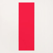 熱帯フルーツモノグラム水の色サマーパターン ヨガマット (裏面)