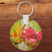 熱帯フルーツ水の色の静物芸術絵画の キーホルダー (正面)