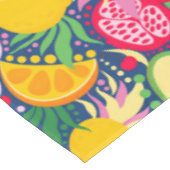 熱帯フルーツ水彩夏パターン テーブルクロス (アングル)