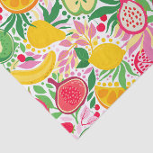 熱帯フルーツ水彩夏パターン 薄葉紙 (詳細)