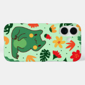 熱帯フロギーのジャングルジョイ Case-Mate iPhoneケース (裏面 (横))