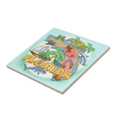 熱帯フロリダ タイル (側面)