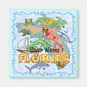 熱帯フロリダ マグネット (正面)