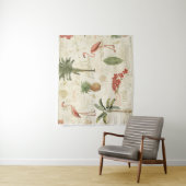 熱帯フロリディアン模様 タペストリー (インサイチュ)