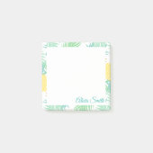 熱帯フローラかわいいポストイットノート ポストイット (正面)