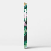 熱帯フローラのシームレスな模様と異国風 Case-Mate iPhoneケース (裏面 / 左)