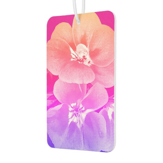 熱帯フローラの外観 カーエアーフレッシュナー (左)