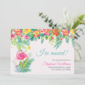 熱帯フローラの新しい住所 招待状 (スタンド正面)