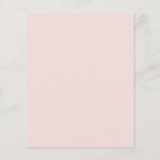 熱帯フローラアーチバジェット夏の結婚式の招待 (裏面)