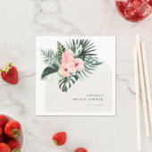 熱帯フローラアーチ スタンダードカクテルナプキン (インサイチュ)