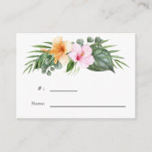 熱帯フローラゲームのアンサーカード エンクロージャーカード (正面)