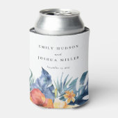 熱帯フローラサマーウォーター結婚カラー 缶クーラー (缶正面)