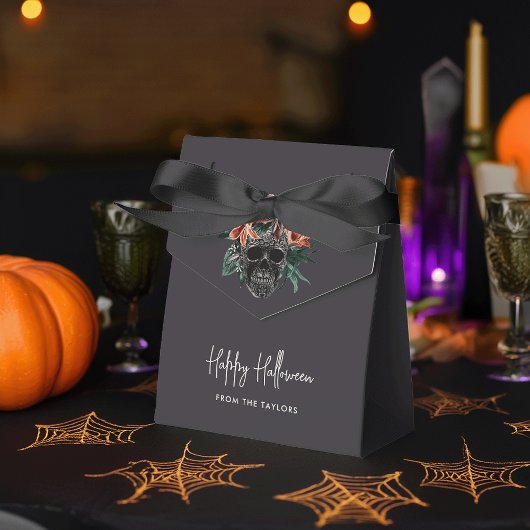 熱帯フローラスカルハロウィーン フェイバーボックス