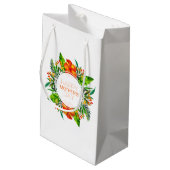 熱帯フローラハッピーマザーズデイ |抱き枕 スモールペーパーバッグ (裏面アングル)