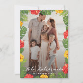 熱帯フローラハワイアンフォトメレカリキマカ シーズンカード (正面)