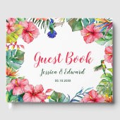熱帯フローラハワイアンフレ結婚ーム ゲストブック (正面)