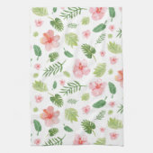 熱帯フローラハワイアン キッチンタオル (縦)